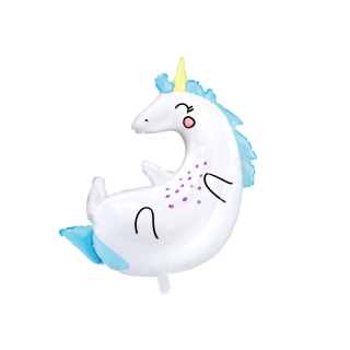 Balon Folie Unicorn - 70x75 cm