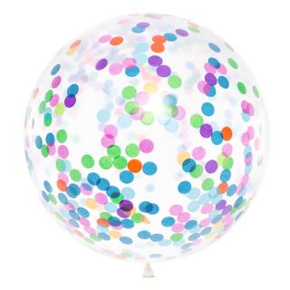 Balon Jumbo Confetti - 100 cm