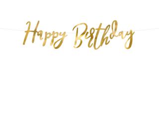 Banner Happy Birthday Auriu