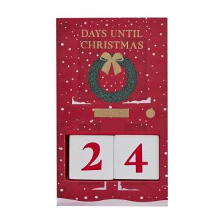Calendar Advent din Lemn