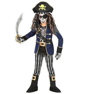 Costum Capitan Pirat Schelet Copii