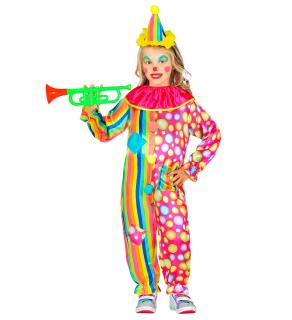 Costum Clown Salopeta Fete