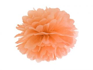 Pom Pom Portocaliu, 35 cm