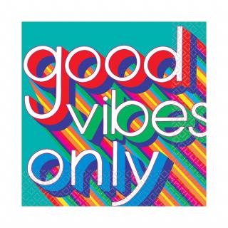 Set 16 Servetele Good Vibes