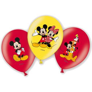 Set 6 Baloane Mickey Mouse - 27.5 cm