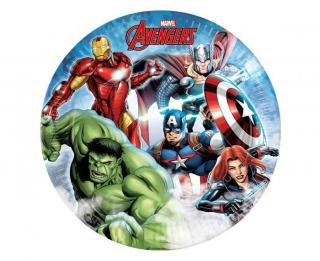 Set 8 Farfurii Avengers, 23 cm
