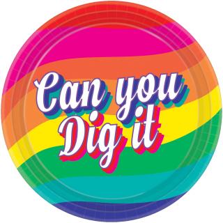 Set 8 Farfurii Can You Dig It, 17.7 cm