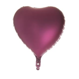 Balon Folie Inima - Satinat 45 cm