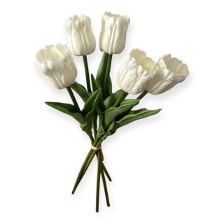 Buchet artificial, Lalele Gesneriana   De Lux