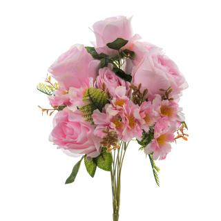 Buchet artificial Trandafiri Betty - 50 cm