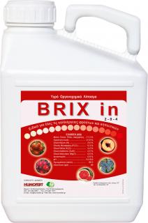 Biostimulator lichid pentru maturizare-coacere fructe-legume BRIX-IN - 5 litri