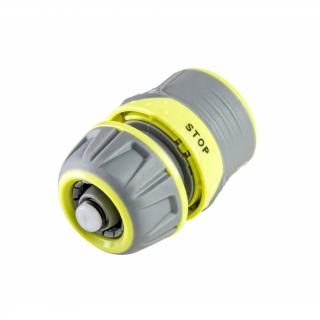 Conector furtun   ½,   cu stop cu blocare rapida LUXE GX