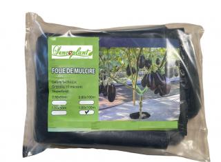 Folie mulcire neagra sol, 15   µ - 1,2 m X 50 m lungime