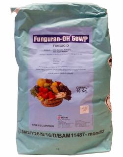 Fungicid Funguran  OH 50 WP - 10 kilograme , contact