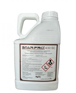 Fungicid STARPRO 430 SC - 5 Litri, Sistemic, Putregaiul cenusiu, Fainare, Fuzarioza, Septorioza, Alternarioza