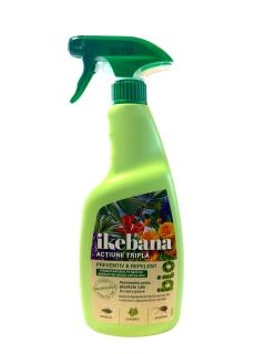 IKEBANA BIO- 750 ml - tratament cu actiune tripla pentru plante