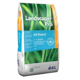 Ingrasamant gazon Landscaper Pro All round 24-05-08, eliberare lenta 4-5 luni, sac 15 kg