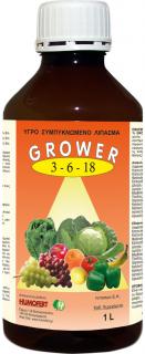 Ingrasamant lichid condensat Grower 3-6-18 - 1 litru , legume , pomi, vita de vie , cartof