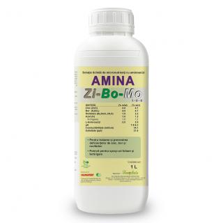 Ingrasamant lichid cu micronutrienti si aminoacizi Amina ZiBoMo - 1 litru, toate culturile