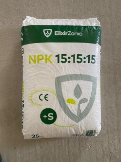 Ingrasamant NPK complex 15-15-15 + 8%SO3 + Zn - 1 palet (40 saci x 25 kg)