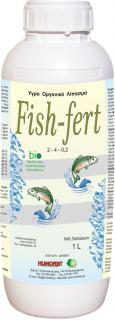 Ingrasamant organic pentru dezvoltare Fish-Fert - 1 litru, legume, cereale, cartof, vie