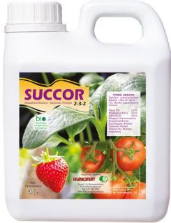 Ingrasamant organic pentru stresul plantei SUCCOR 2-3-2 - 1 litru, legume, vie