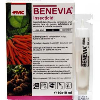 Insecticid Benevia, contact, ingestie, sistemic - 10 ml