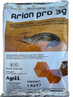 Moluscocid impotriva melcilor Arion Pro 3G - 1 kilogram