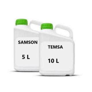 Pachet Samson Total ( 5 litri erbicid Samson Extra 6 OD + 10 litri erbicid Temsa SC ), postemergent