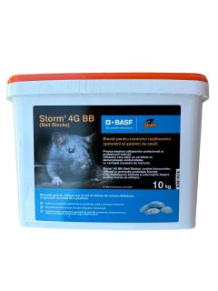 Rodenticid STORM 4G BB, 10 kg , soareci , sobolani