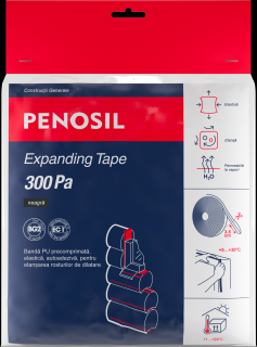 Banda precomprimata de etansare PENOSIL Expanding Tape 300Pa