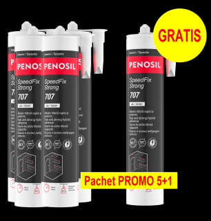 Pachet PROMO PENOSIL SpeedFix Strong 707, deziv cu lipire instantanee (5+1)