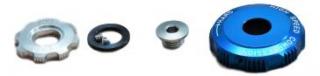 Adjuster Knob Kit, Compression Damper, Mission Control Dh - 2010 Boxxer Team Wc (Low Speed, High Speed, Retaining Screw) Cannot Be Used With 2011 Compression Damper.