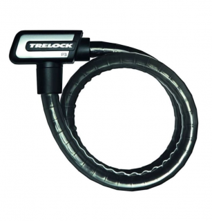 Antifurt Bicicleta Trelock P 3 110 19 - L 110 Cm, Negru