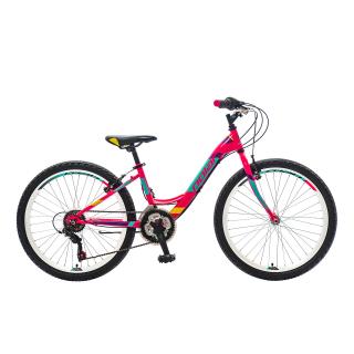 Bicicleta Copii Polar Modesty - 24 Inch, Roz