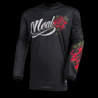 Bluza Femei O Neal Element Women Roses - L, Negru-Rosu