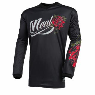 Bluza Femei O Neal Element Women Roses - S, Negru-Rosu