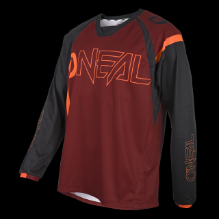 Bluza O Neal Element Fr Hybrid- S, Rosu-Portocaliu