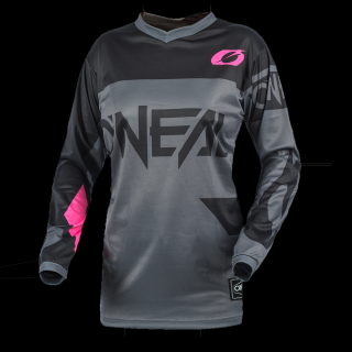 Bluza O Neal Element Women Racewear - M, Gri-Roz