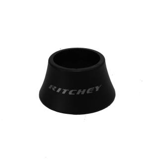 Distantier cuveti furca Ritchey, conic H25mm, 1-1 8  , compozit, negru mat