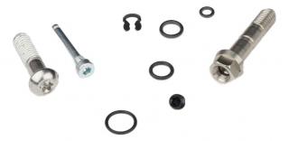 Elixir 9, Elixir 7 Caliper Hardware Kit, Stainless Steel, Qty 1 (Banjo Bolt, Caliper Bolt, Pad Pin)