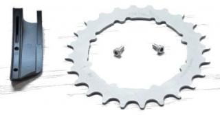 HammerSchmidt Chain Ring Guide - 24 T, Silver