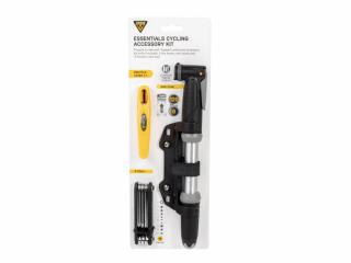 Kit Accesorii Topeak Tc2408-01 Compus Din Pompa Mini Cu Suport , Unealta Multifct. X-Tool 11 Functii Si Levier Pt. Cauciuc .