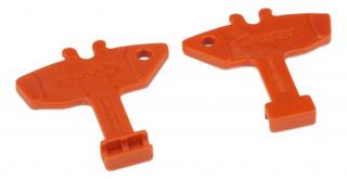 Pad Spreader Tool, Juicy Caliper - Orange