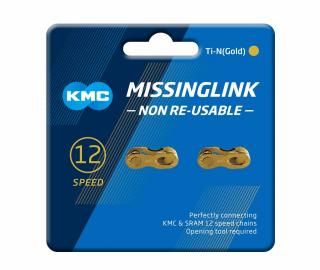 Zale kmc X12 missing link cl552-ti-n, set 2 buc, 12 viteze