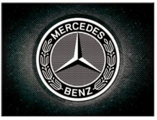 Magnet frigider sigla MERCEDES