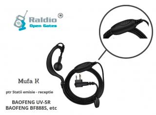 Raldio - Casti ptr Statii radio mufa K - caliatate OK