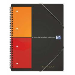 Caiet cu spirala A4+, OXFORD International Meetingbook, 80 file-80g mp, 4 perf., coperta PP - matematica