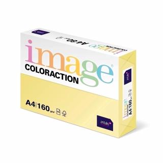 Carton color Coloraction, A4, 160 g mp, galben pal-desert, 250 coli top