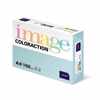 Carton color Coloraction, A4, 160g mp, bleu pal-Lagoon, 250 coli top